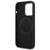 Guess GUHMP14XSBPLK iPhone 14 Pro Max 6,7 czarny/black hard case Silicone Logo Plate MagSafe